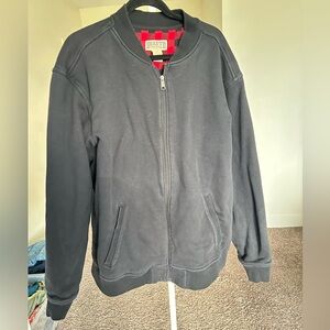Duluth Trading Co Black and Red Plaid Jacket